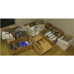 LOT OF ASSORTED SPRINKLER SYSTEM COMPONENTS