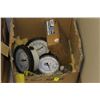 Image 1 : BOX OF ASSORTED SIZED PRESSURE GAUGES