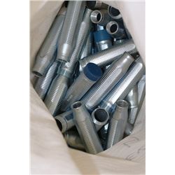 2 BAGS OF 87 - 1/2" FLEX HEAD ADAPTERS