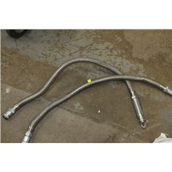 LOT OF 2 FLEXIBLE SPRINKLER FEEDING HOSE