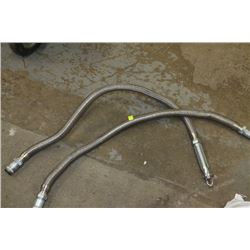 LOT OF 2 FLEXIBLE SPRINKLER FEEDING HOSE