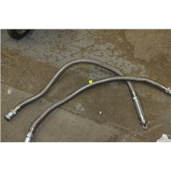 LOT OF 2 FLEXIBLE SPRINKLER FEEDING HOSE