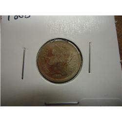 1868 THREE CENT PIECE (NICKEL)