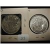 Image 1 : 1943 & 1944 CANADA SILVER 50 CENTS
