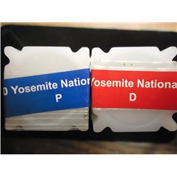 2-$10 ROLLS OF 2010 P & D YOSEMITE N.P. QUARTERS UNC