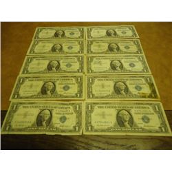 10-1957 $1 SILVER CERTIFICATES