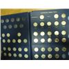 Image 2 : PARTIAL CANADIAN DIME SET IN WHITMAN DELUXE ALBUM 45 COINS OF WHICH 34 ARE SILVER.