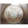 Image 2 : 1887 MORGAN SILVER DOLLAR PCGS MS63