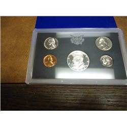 1968 US PROOF SET WITH BOX, 40% SILVER JFK HALF