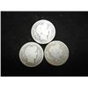 Image 1 : 1907,1912 & 1914 BARBER DIMES