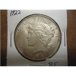 1922 PEACE SILVER DOLLAR