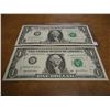 Image 1 : 2-2003-A $1 FRN'S LOW CONSECUTIVE SERIAL 'S UNC SERIAL NUMBERS ARE:G00003715H-G00003716H