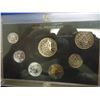Image 1 : 1974 NEPAL PROOF SET CORROSION ON SOME COINS ORIGINAL MINT PACKAGING