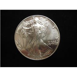 1988 AMERICAN SILVER EAGLE UNC