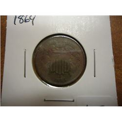 1864 US TWO CENT PIECE