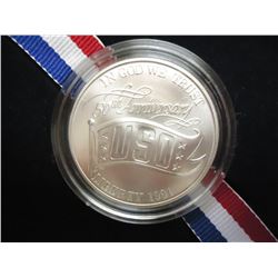 1991-D USO UNC SILVER DOLLAR ORIGINAL US MINT PACKAGING