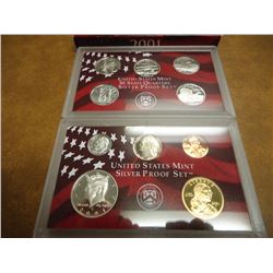 2001 US SILVER PROOF SET (WITH BOX)