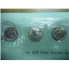 Image 1 : 1979 P/D/S SBA DOLLAR SOUVENIR SET ORIGINAL US MINT PACKAGING