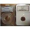 Image 1 : 1998-P & D ROOSEVELT DIMES 1998 IS PCGS MS67 AND 1998-D IS NGC MS67