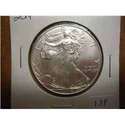 2014 AMERICAN SILVER EAGLE UNC