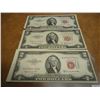 Image 1 : 1953,53-A & 53-B $2 RED SEAL US NOTES