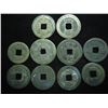 Image 1 : 10 ASSORTED CHINESE CASH COINS