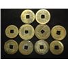 Image 2 : 10 ASSORTED CHINESE CASH COINS