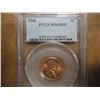Image 1 : 1941 LINCOLN CENT PCGS MS65RD