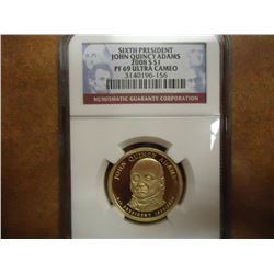 2008-S ADAMS DOLLAR NGC PF69 ULTRA CAMEO