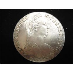 1780 AUSTRIA MARIA THERESIA THALER (SILVER)