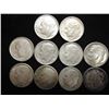 Image 1 : 10 ASSORTED SILVER ROOSEVELT DIMES