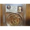 Image 2 : ERROR 2007-P JOHN ADAMS DOLLAR DOUBLE EDGE LETTERS OVERLAPPED PCGS BRILLIANT UNC 1ST DAY ISSUE
