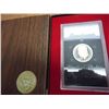 Image 1 : 1974-S IKE SILVER DOLLAR PROOF (BROWN PACK)