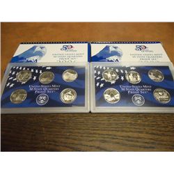 2003 & 2006 US 50 STATE QUARTERS PROOF SETS WITH BOXES
