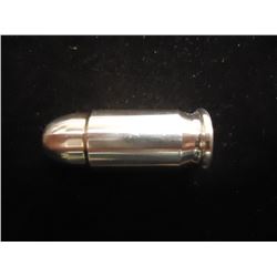 1 TROY OZ .999 FINE SILVER .45 CALIBUR ACP BULLET