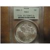 Image 1 : 1884-O MORGAN SILVER DOLLAR PCGS MS63