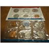 Image 1 : 1969 US MINT SET (UNC) P/D/S (WITH ENVELOPE) 40% SILVER JOHN F. KENNEDY HALF DOLLAR, THIS IS AN OFFI