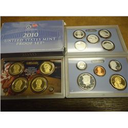2010 US PROOF SET (WITH BOX) 14 PIECES