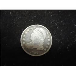 1832 CAPPED BUST DIME VERY GOOD