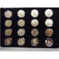 16 PIECE COMPLETE SBA DOLLAR COLLECTION IN NICE CASE