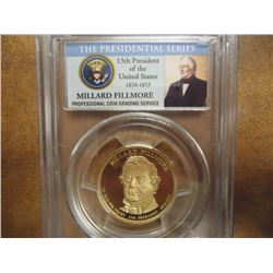 2010-S FILLMORE DOLLAR PCGS PR69 DCAM