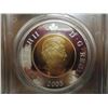 Image 2 : 2005 CANADA $8 PCGS PR69 DCAM CHINESE MEMORIAL WITH GOLD INLAY