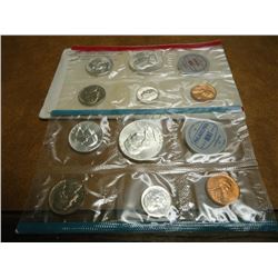 1963 SILVER US MINT SET (UNC) P/D (WITH ENVELOPE)