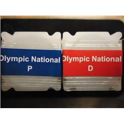 2-$10 ROLLS OF 2011-P & D OLYMPIC N.P. QUARTERS UNC