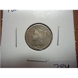 1867 THREE CENT PIECE (NICKEL)