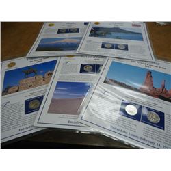 COIN & STAMP SET OF ALL 5-2008-P&D STATE QUARTERS