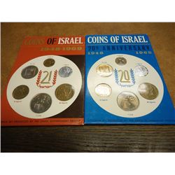 1968 & 1969 ISRAEL SPECIMEN SETS ORIGINAL US MINT PACKAGING