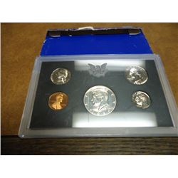 1969 US PROOF SET WITH BOX, 40% SILVER JFK HALF