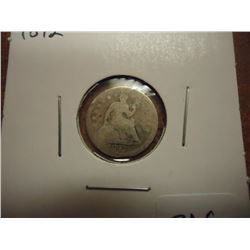 1842 SEATED LIBERTY HALF DIME