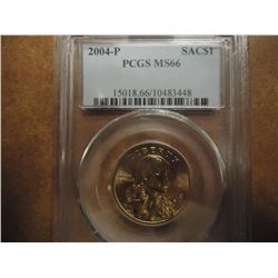 2004-P SACAGAWEA DOLLAR PCGS MS66